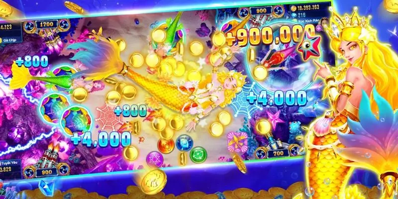 Các ưu đãi tại game chặt chém cá