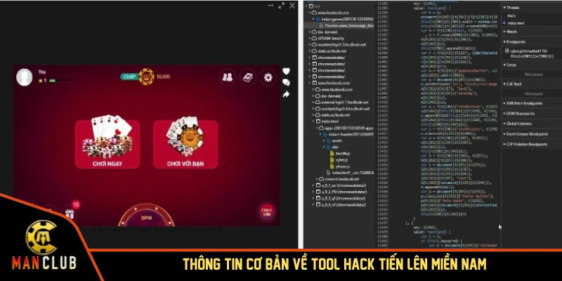 Thông tin cơ bản về tool hack tiến lên miền Nam